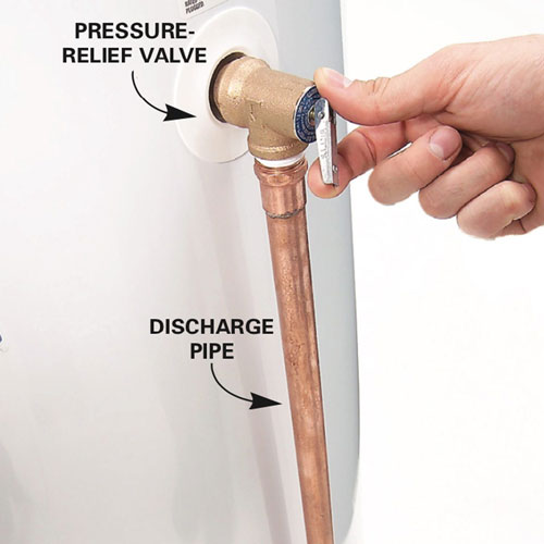 how to find a water leak - water leak detection - water heater drain pipe