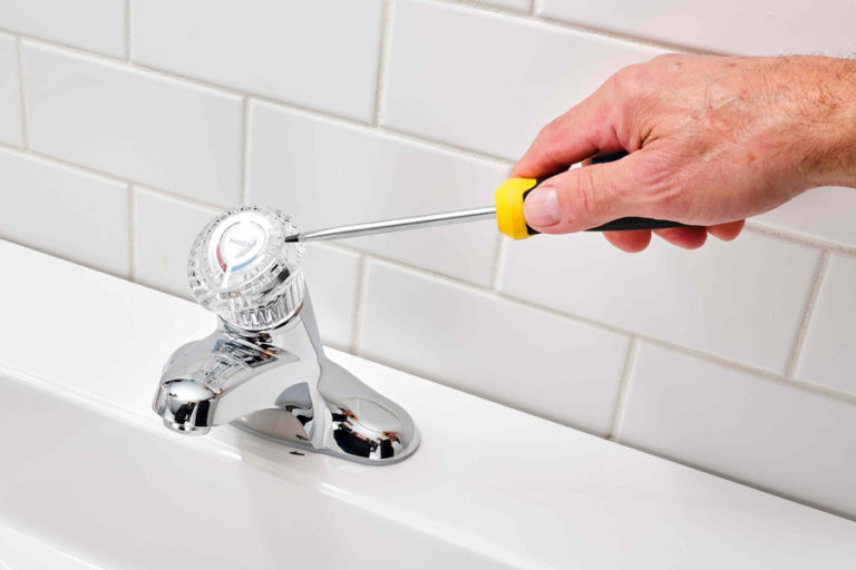 How To Remove Moen Bathroom Faucet Handle (in 2 Steps!)