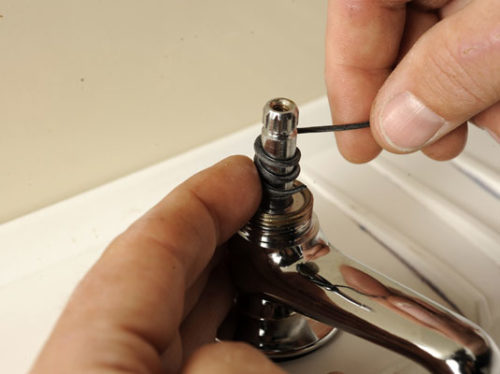 faucet repairs - replace and tighten packing