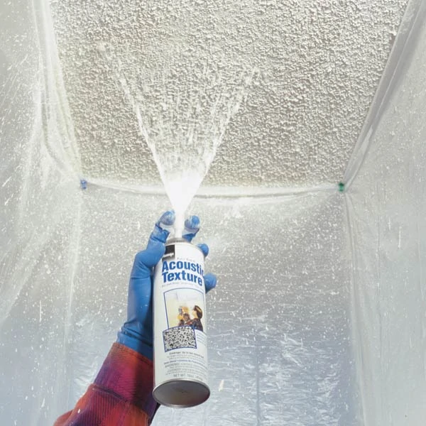 Texture spray for ceiling