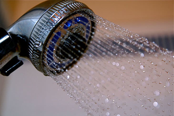 Low flow shower heads are water saving and eco friendly