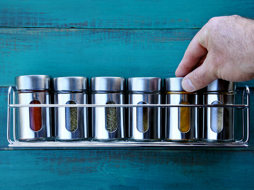 A spice rack can come in many different shapes and sizes. Regardless, you will not regret having your spices organized.