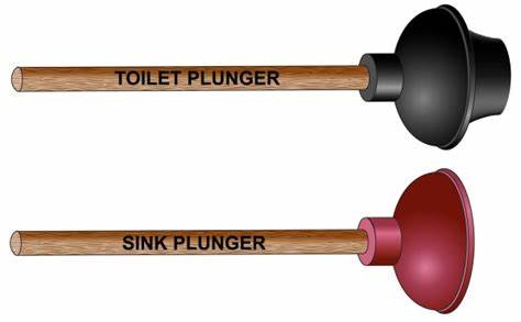 Did you know that there are different plungers for different clogs?