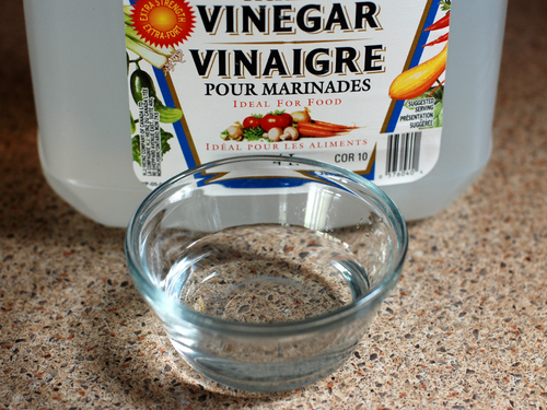 Vinegar is a great all natural resource for many at home remedies.