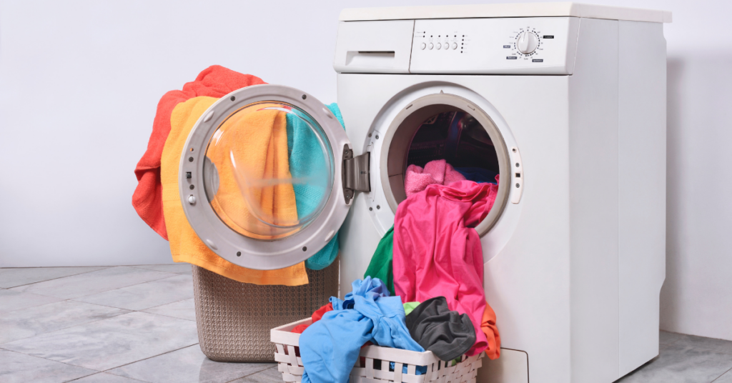 consolidate your laundry loads in washing machine