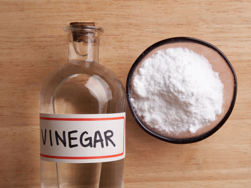 vinegar and baking soda