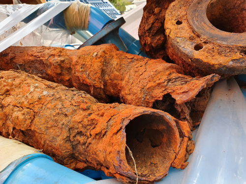 corroded pipes can cause leaks