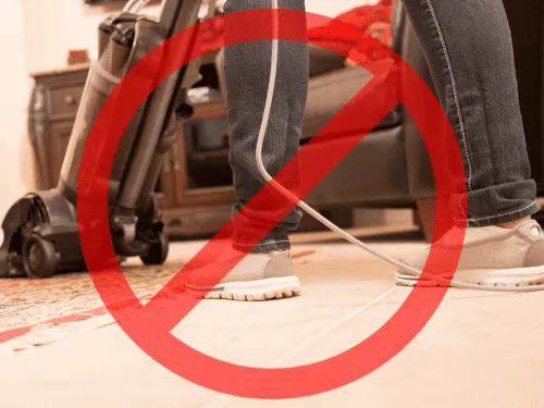 Don't Use a Regular Vacuum