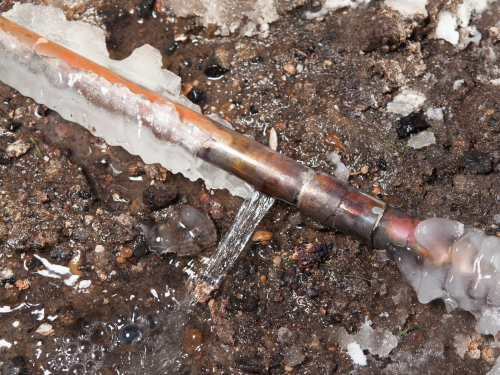 plumbing tip for renters- freezing pipe