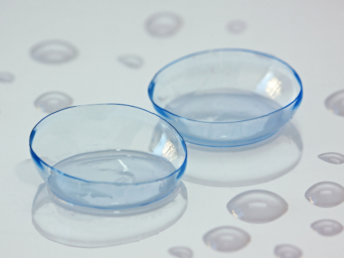 contact lenses not to flush